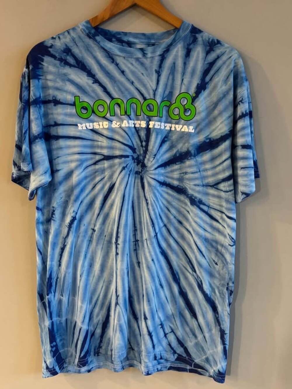 Rare 2021 Bonnaroo Tie Dye Lineup Shirt Men's M Canceled Festival Foo Fighters